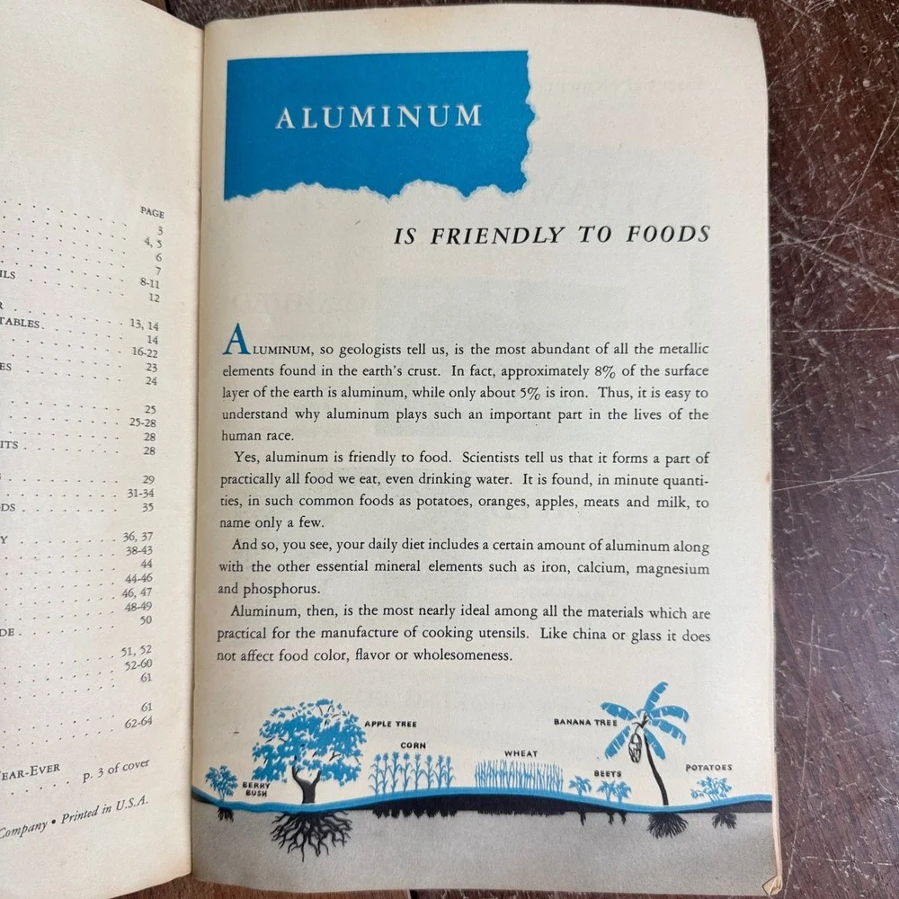 Wear-Ever Cookbook New Method Cooking Instruction Book Vintage Recipes‎